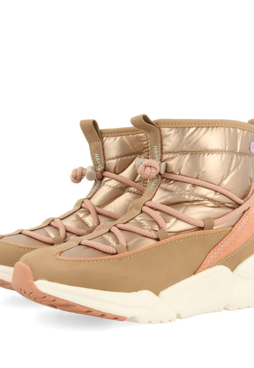 Lekang children's gold winter boot-style sneakers