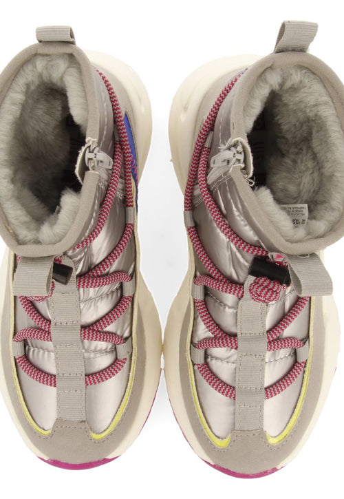 Lekang children's gold winter boot-style sneakers