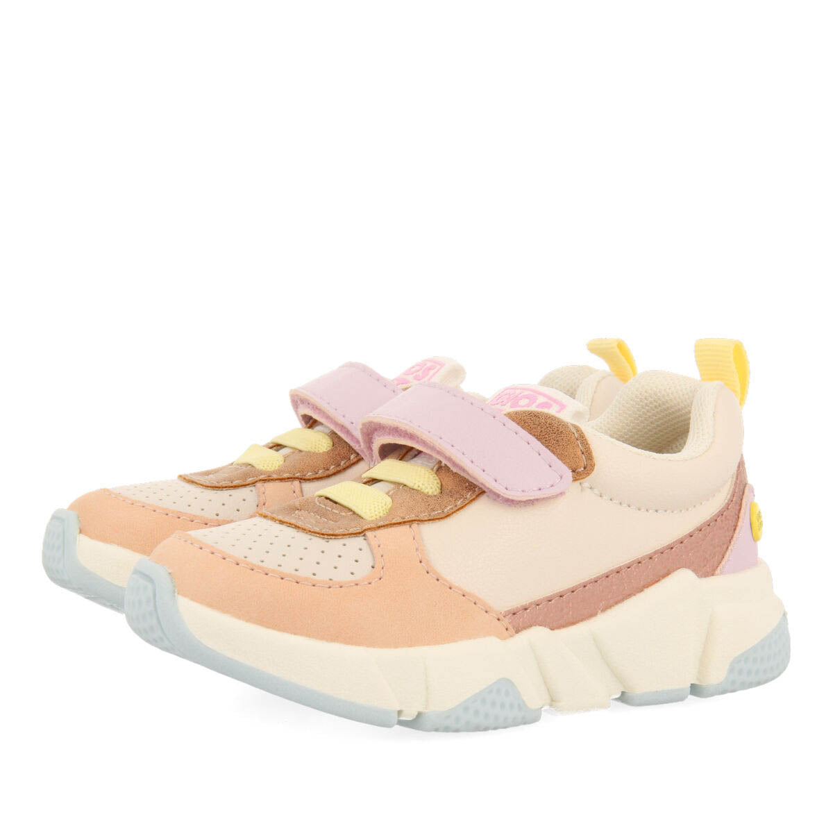 SNEAKERS MULTICOLORIDOS EM TONS PASTEL PARA BEBÉ SVARTIK
