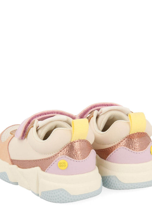 Sneakers multicolor en tonos pastel para bebé svartik