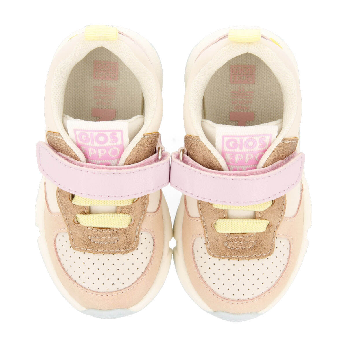 SNEAKERS MULTICOLORIDOS EM TONS PASTEL PARA BEBÉ SVARTIK