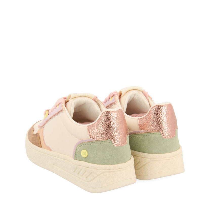 Sneakers multicolores dans les tons pastel pour fille et garçon innellan 