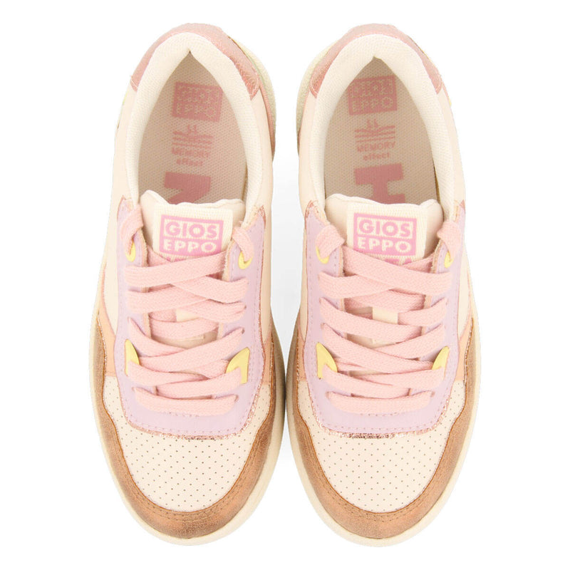 Sneakers multicolores dans les tons pastel pour fille et garçon innellan 