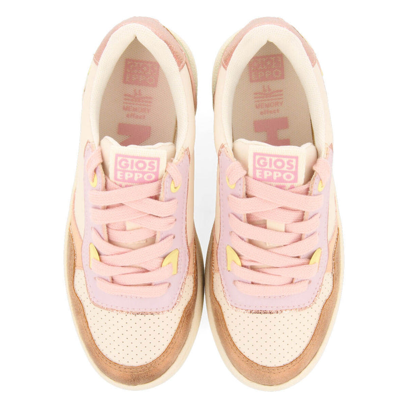 Sneakers multicolores dans les tons pastel pour fille et garçon innellan 