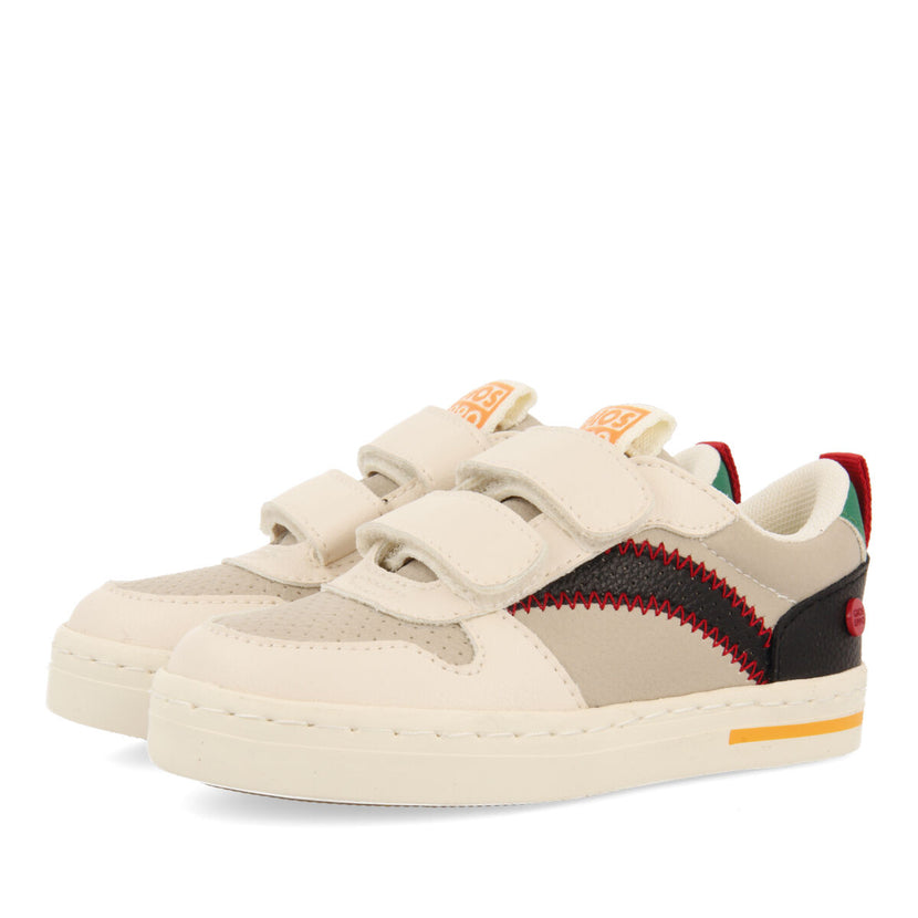 Brenner children's multicoloured sneakers with adjustable fastenings