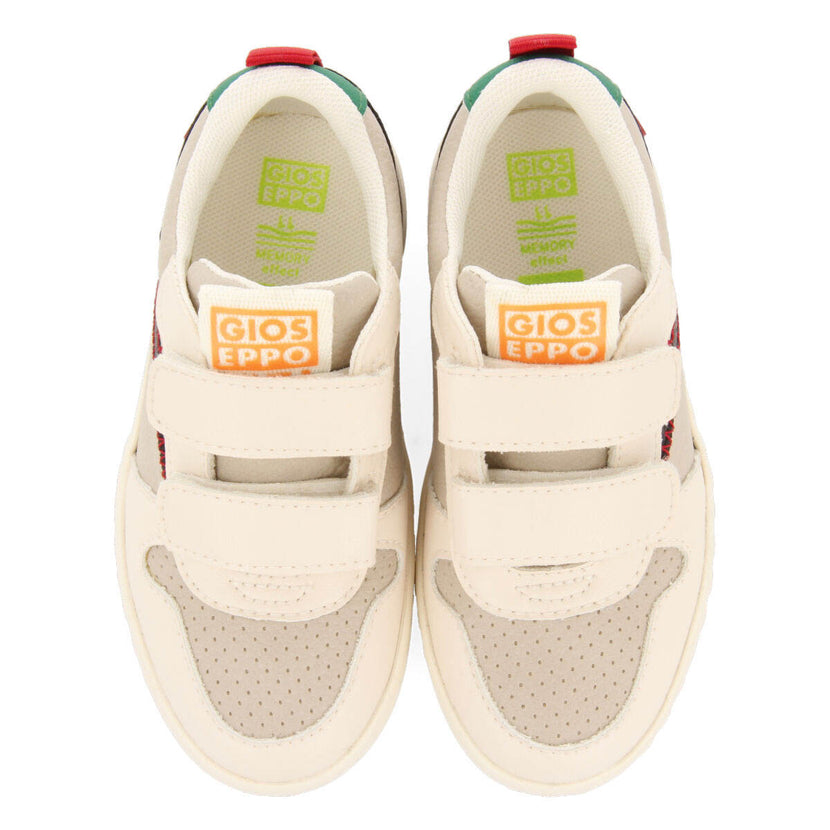 Brenner children's multicoloured sneakers with adjustable fastenings
