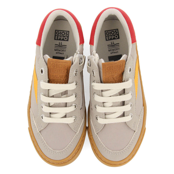 Boddam children's grey retro sneakers