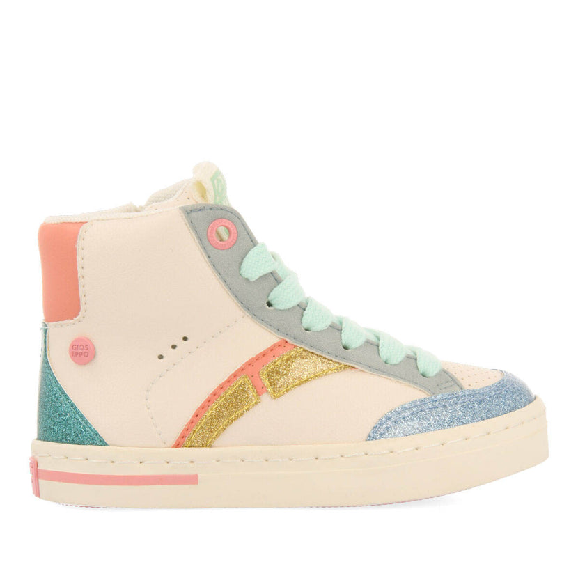 Sneakers montantes multicolores pour fille et garçon alsvag 