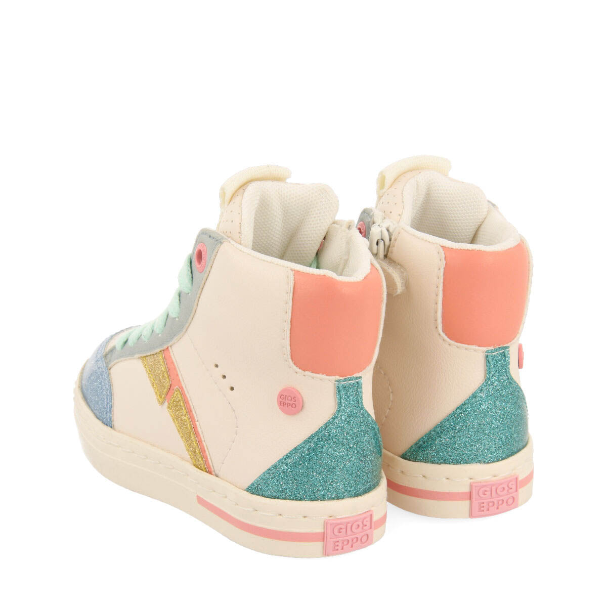 Alsvag children's multicoloured boot-style sneakers