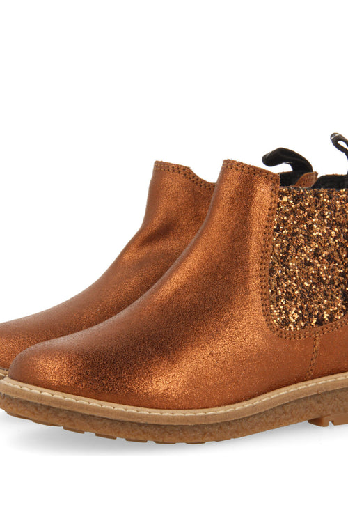Agar children's copper chelsea boots