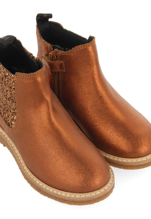 Agar children's copper chelsea boots