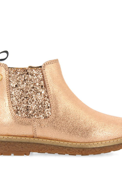 Agar children's rose gold chelsea boots