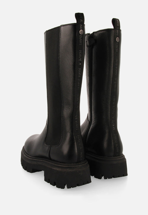 Paddeby children's black chelsea boots