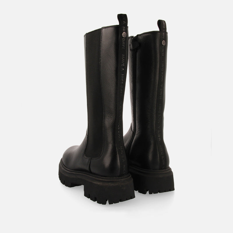 Paddeby children's black chelsea boots