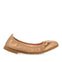 Ballerine color oro rosa in pelle da bambina volders 