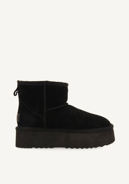 BOTAS AUSTRALIANAS NEGRAS CON PLATAFORMA PARA MUJER BANCROFT