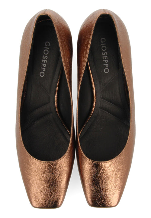 Buckie women's bronze court shoes