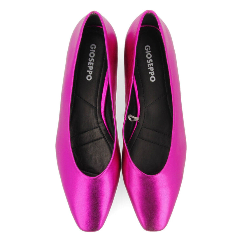 Hamre women's fuchsia ballet flats with pointed toes