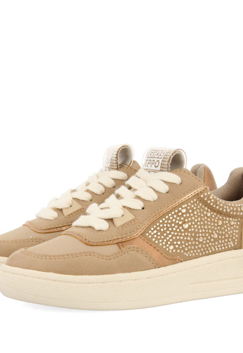 Sneakers rétro nude pour fille et garçon kautzen 