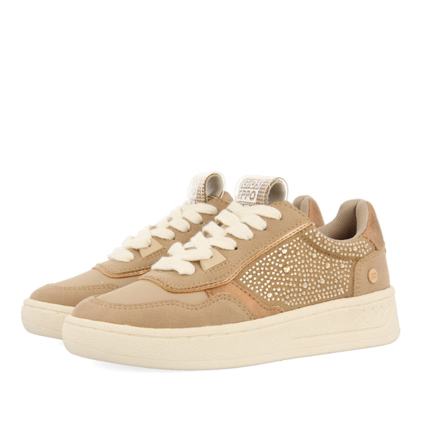 Kautzen children's nude retro sneakers