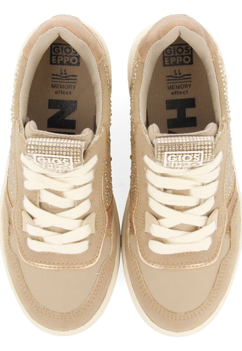 Sneakers rétro nude pour fille et garçon kautzen 