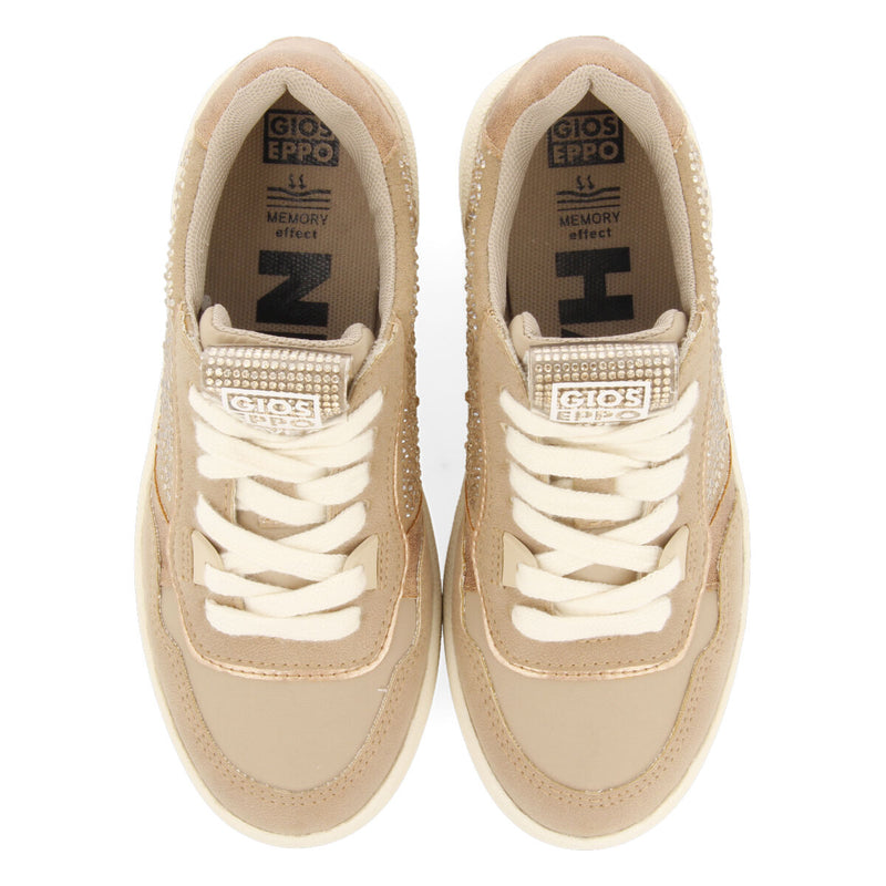 Kautzen children's nude retro sneakers