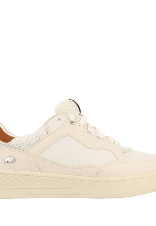 Paudorf men's cream retro sneakers