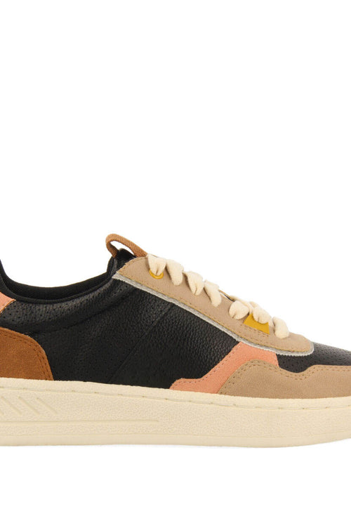 Sneakers negras estilo retro con tonos pastel para mujer beresford 