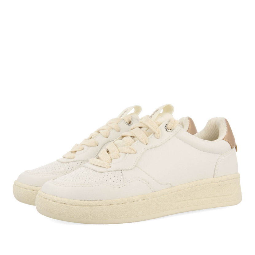 Sneakers blancas estilo retro para mujer fulton 