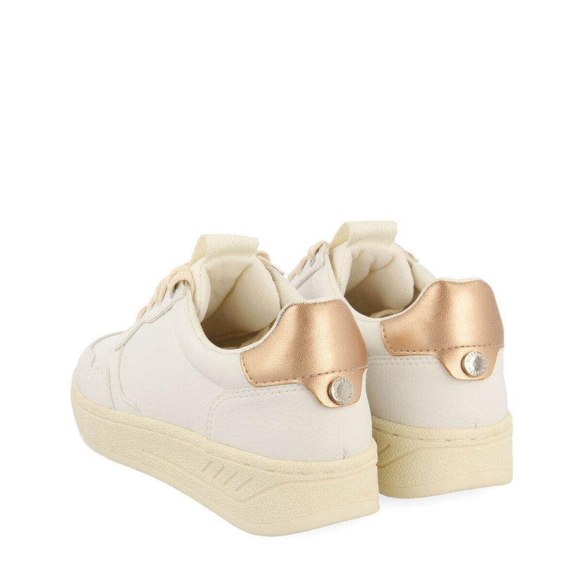 Sneakers blancas estilo retro para mujer fulton 