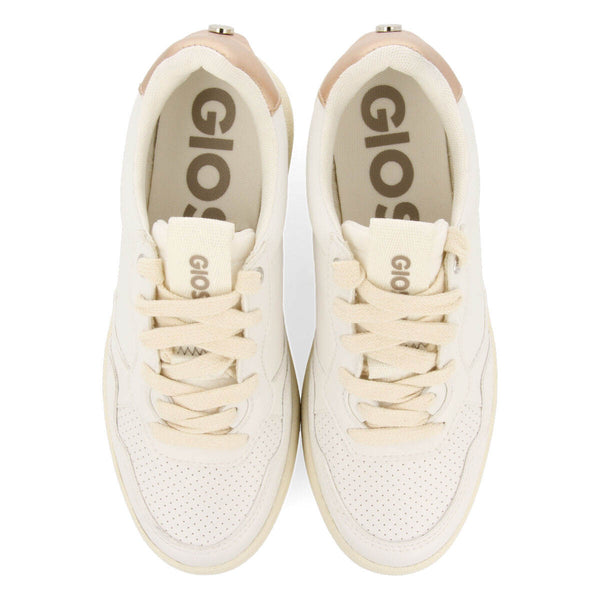 Sneakers blancas estilo retro para mujer fulton 