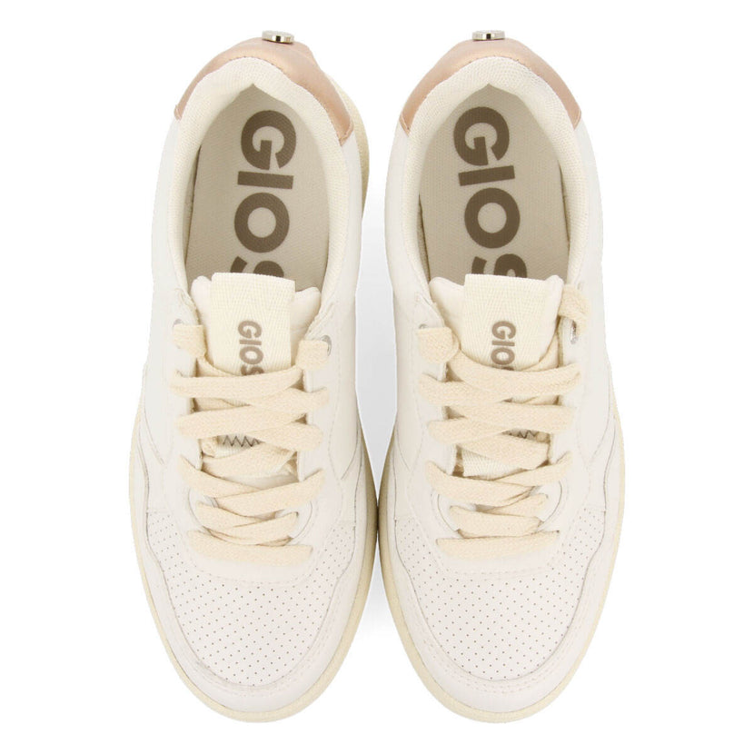Sneakers blancas estilo retro para mujer fulton 