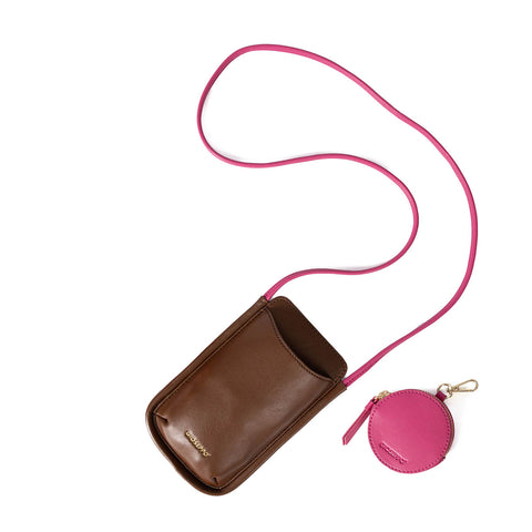 HOYDAL MINI BROWN CROSSBODY BAG