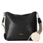 MALA SHOPPER PRETA COM DETALHES OFF WHITE - KALLHAM 