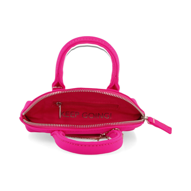 Kelty mini fuchsia crossbody bag with handles
