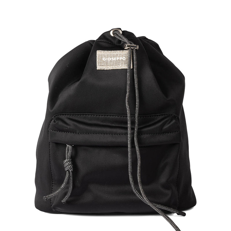 Lolland black backpack with pocket