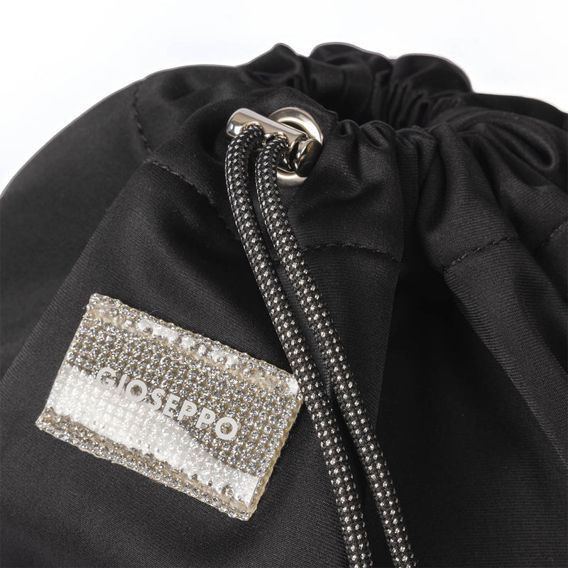 Lolland black backpack with pocket