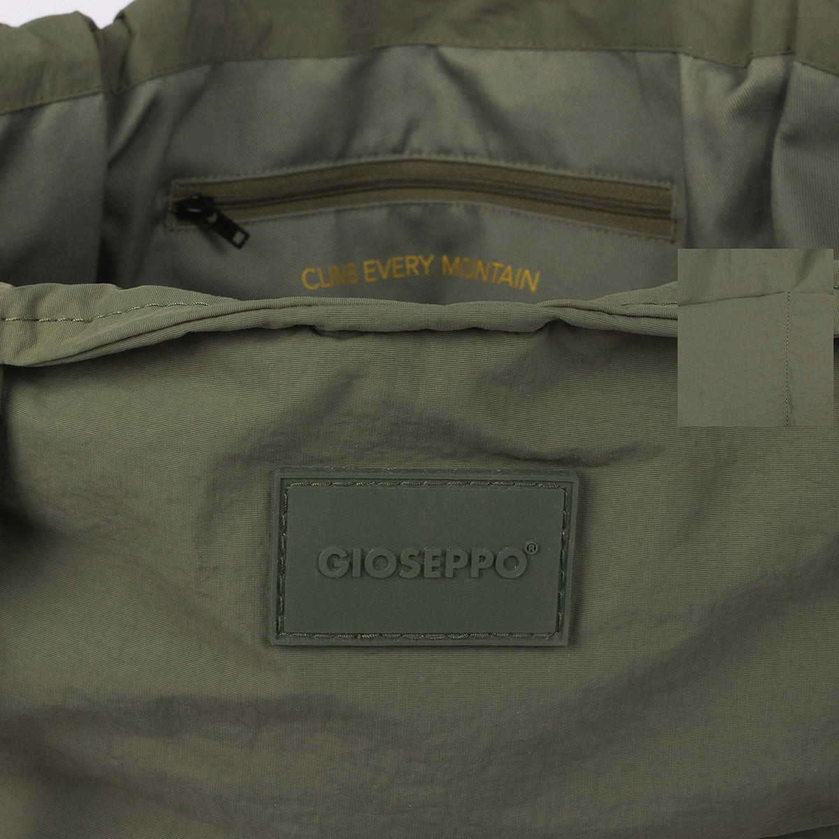 Odda quilted khaki shopper bag