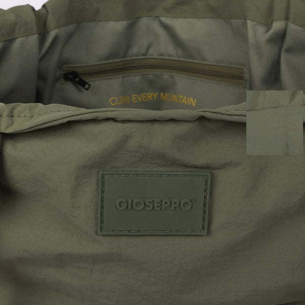 Odda quilted khaki shopper bag