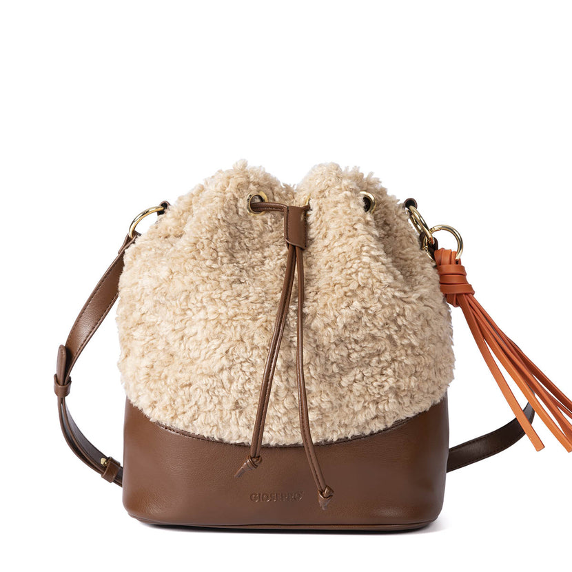 SAC STYLE BOHO COULEUR BEIGE - SILSAND  