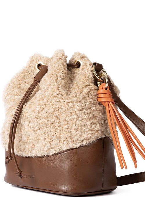 Silsand beige boho bag