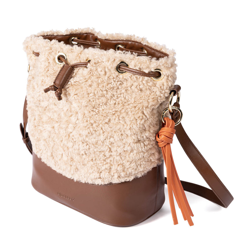 SAC STYLE BOHO COULEUR BEIGE - SILSAND  