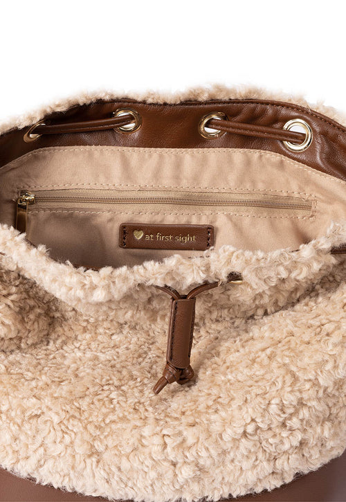 Silsand beige boho bag