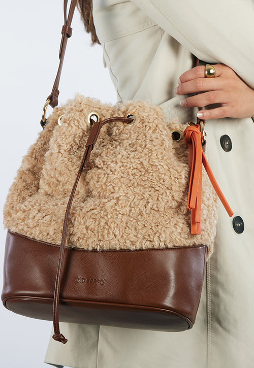 Silsand beige boho bag