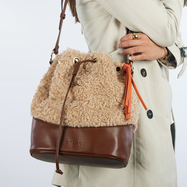Silsand beige boho bag