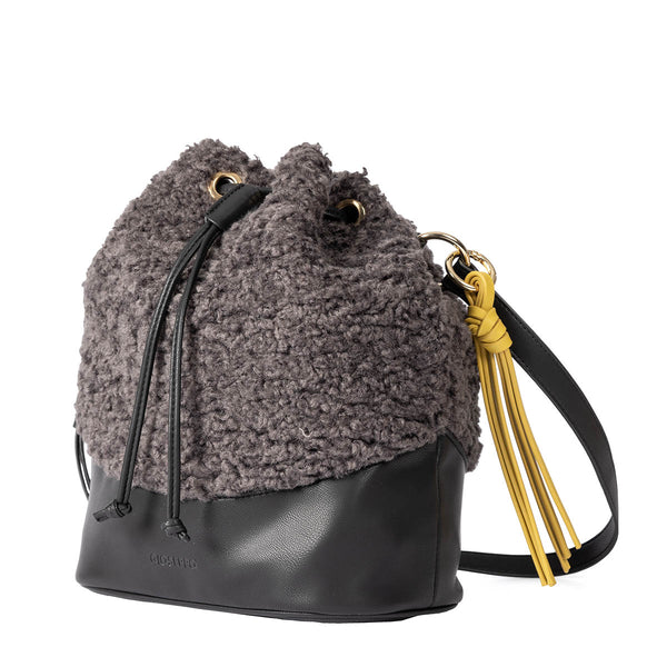 Silsand grey boho bag