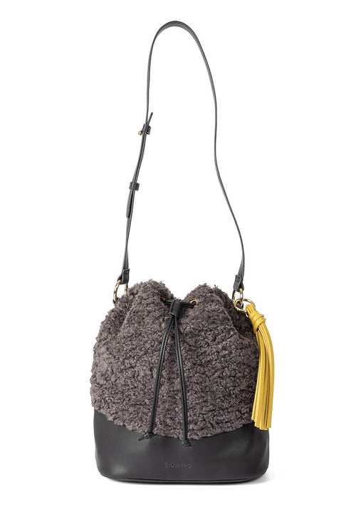 Silsand grey boho bag