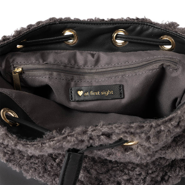 Silsand grey boho bag