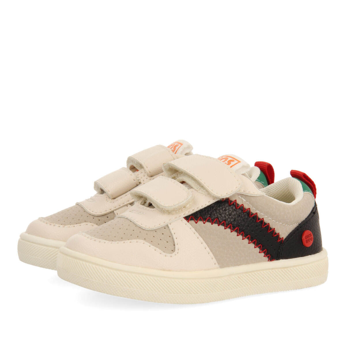 Ebbs babies' multicoloured sneakers with adjustable fastenings