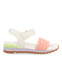 SANDALES DE SPORT BLANCHES AVEC DES DÉTAILS MULTICOLORES POUR FILLE ET GARÇON CLAPIERS